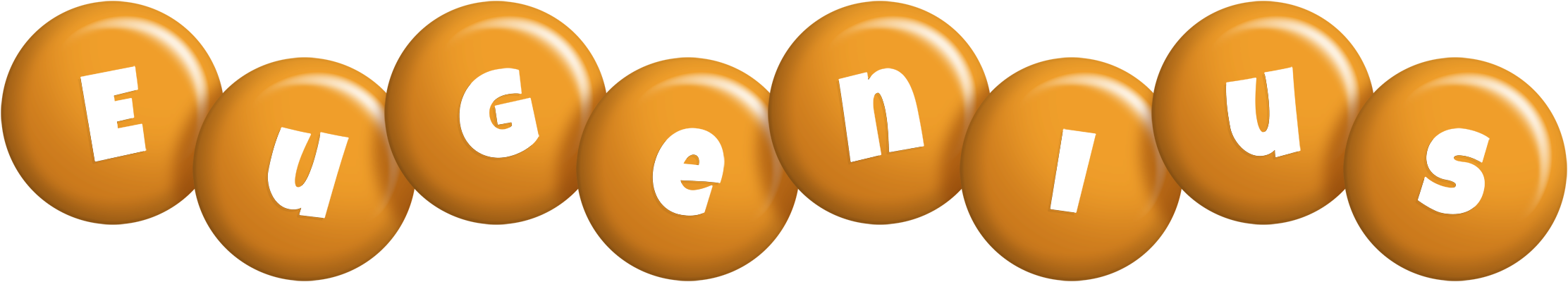 Eugenius candy-orange logo