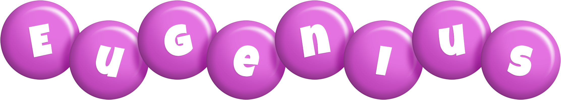 Eugenius candy-purple logo