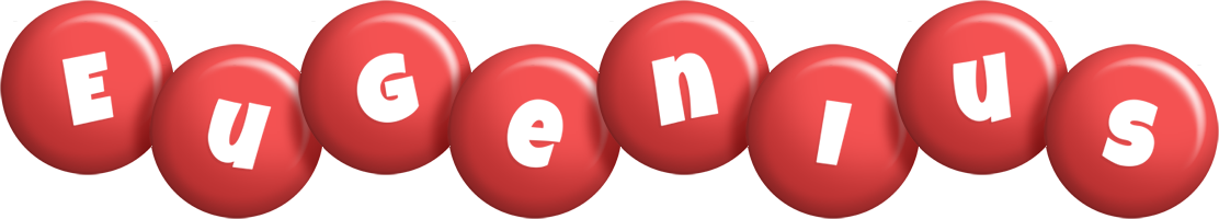 Eugenius candy-red logo