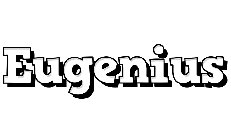 Eugenius snowing logo
