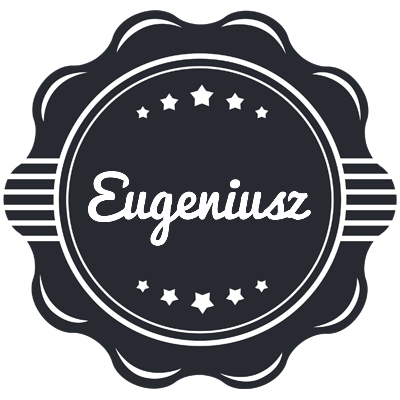 Eugeniusz badge logo