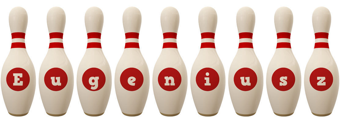Eugeniusz bowling-pin logo
