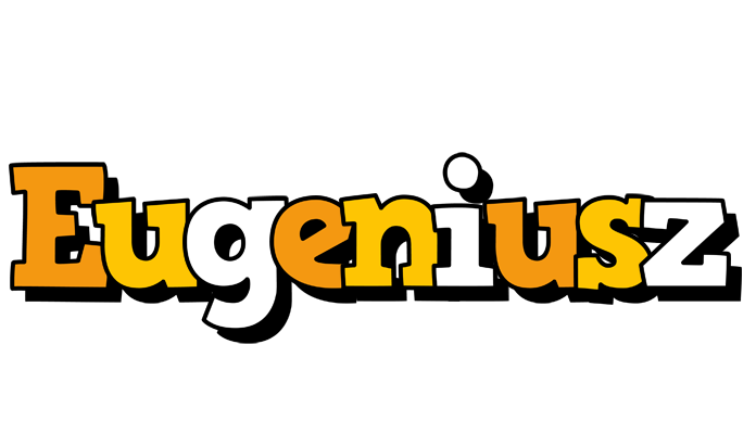 Eugeniusz cartoon logo