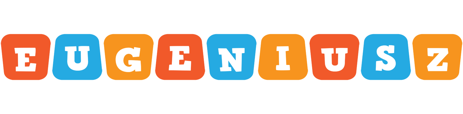 Eugeniusz comics logo