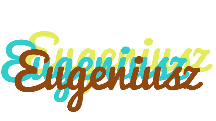 Eugeniusz cupcake logo