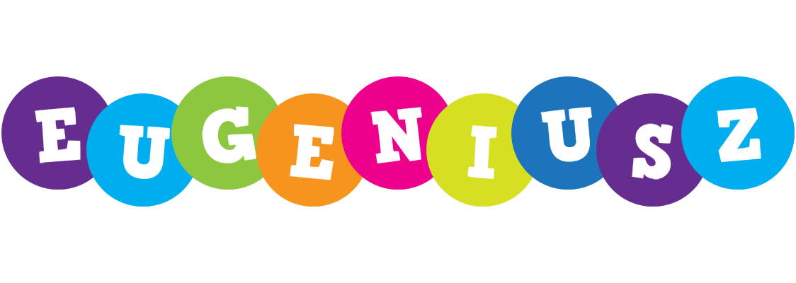 Eugeniusz happy logo