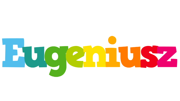 Eugeniusz rainbows logo