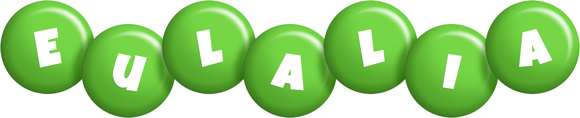 Eulalia candy-green logo