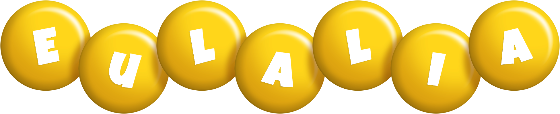 Eulalia candy-yellow logo