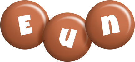 Eun candy-brown logo