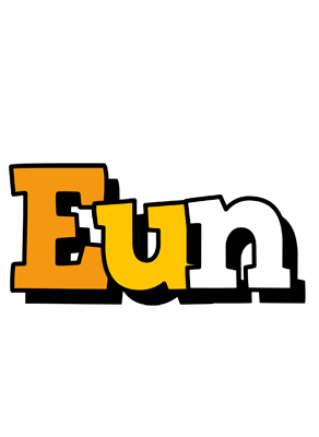 Eun cartoon logo
