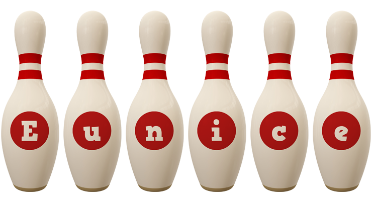 Eunice bowling-pin logo