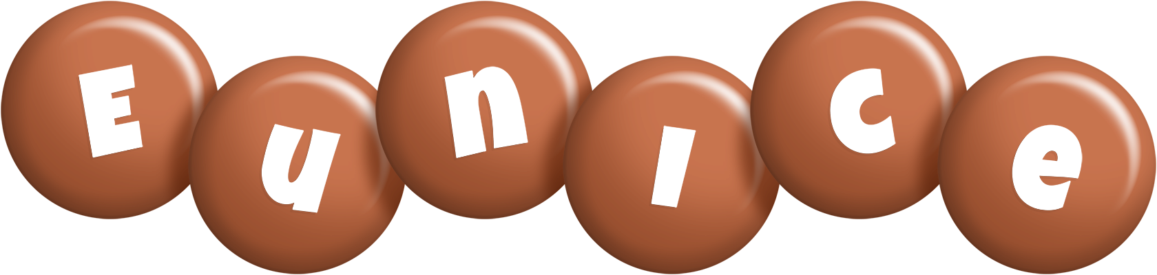 Eunice candy-brown logo