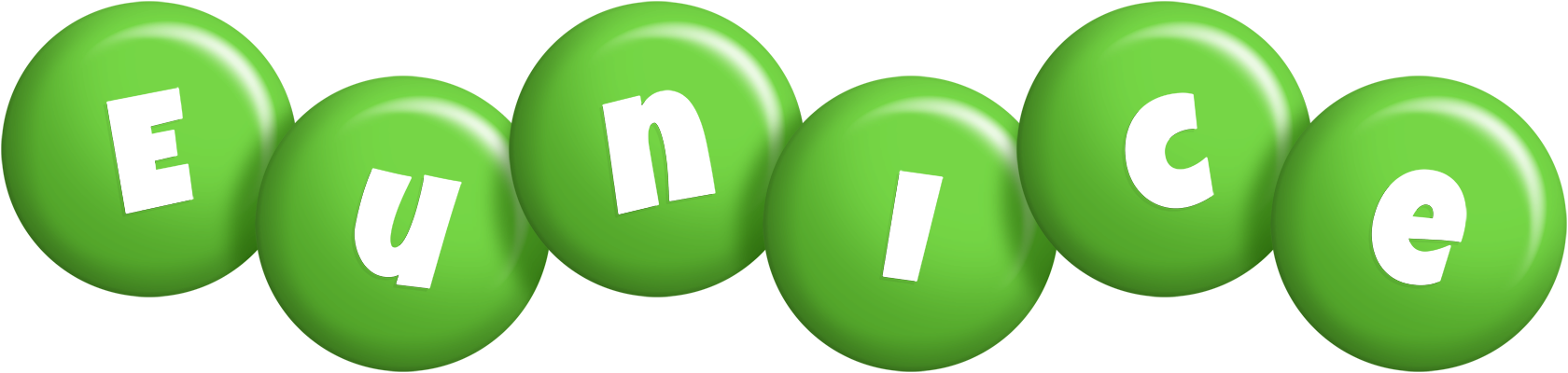 Eunice candy-green logo