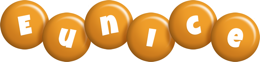 Eunice candy-orange logo