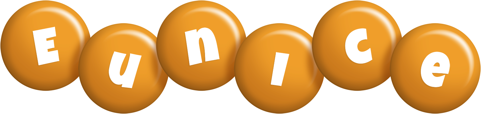 Eunice candy-orange logo