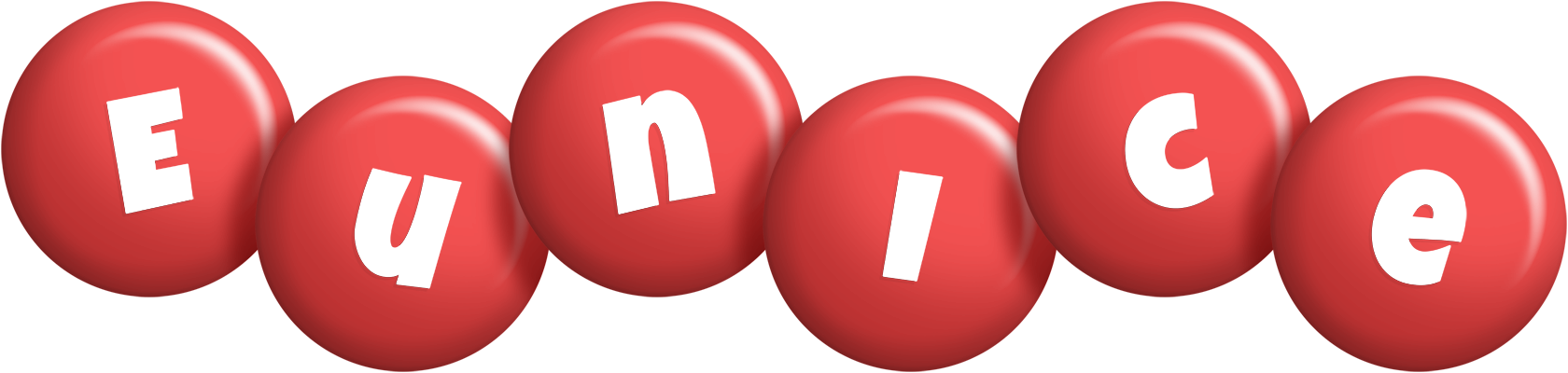 Eunice candy-red logo