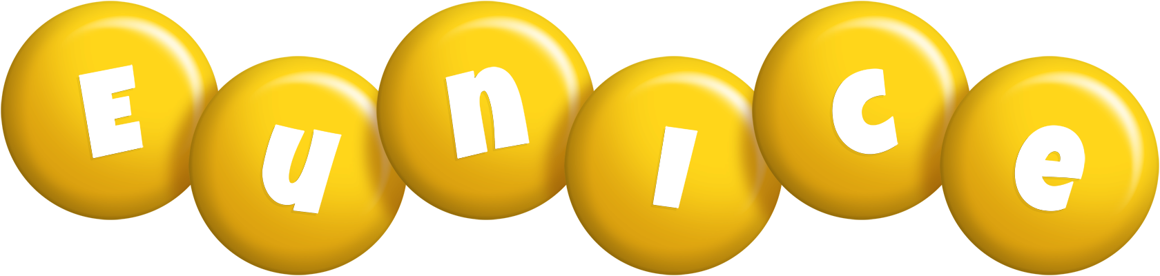 Eunice candy-yellow logo