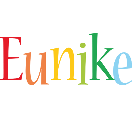 Eunike birthday logo