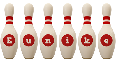 Eunike bowling-pin logo