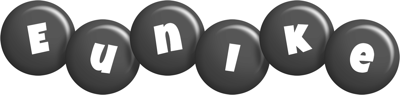 Eunike candy-black logo