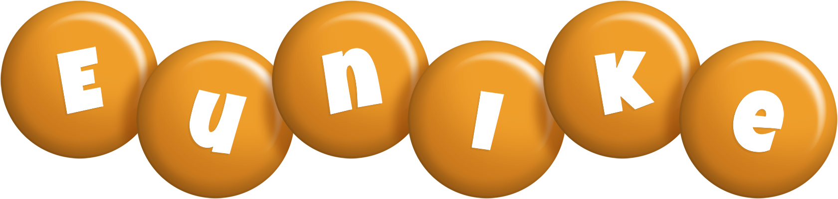 Eunike candy-orange logo