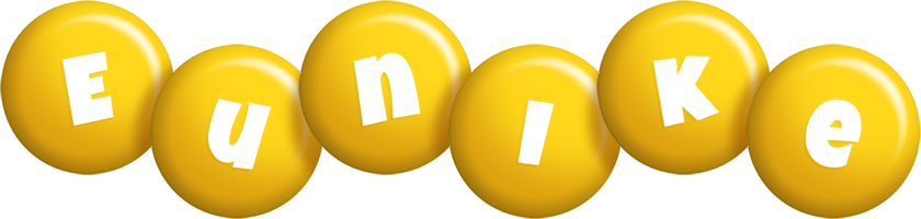 Eunike candy-yellow logo