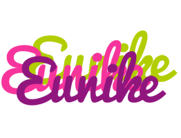 Eunike flowers logo