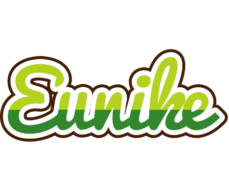 Eunike golfing logo