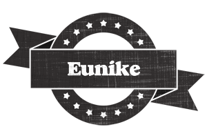 Eunike grunge logo