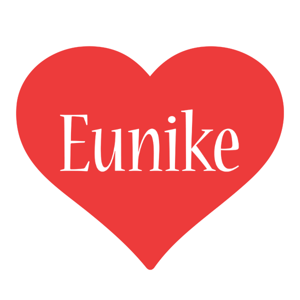 Eunike love logo