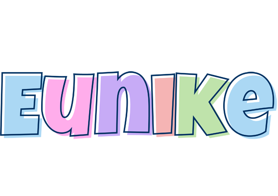 Eunike pastel logo