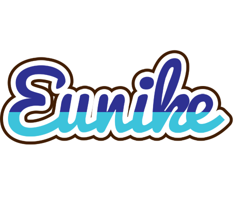 Eunike raining logo
