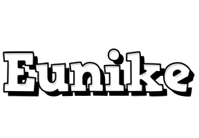 Eunike snowing logo