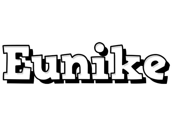 Eunike snowing logo