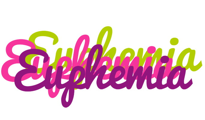 Euphemia flowers logo