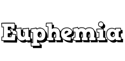 Euphemia snowing logo