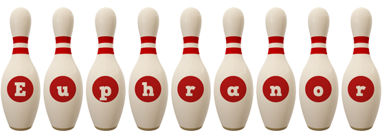Euphranor bowling-pin logo