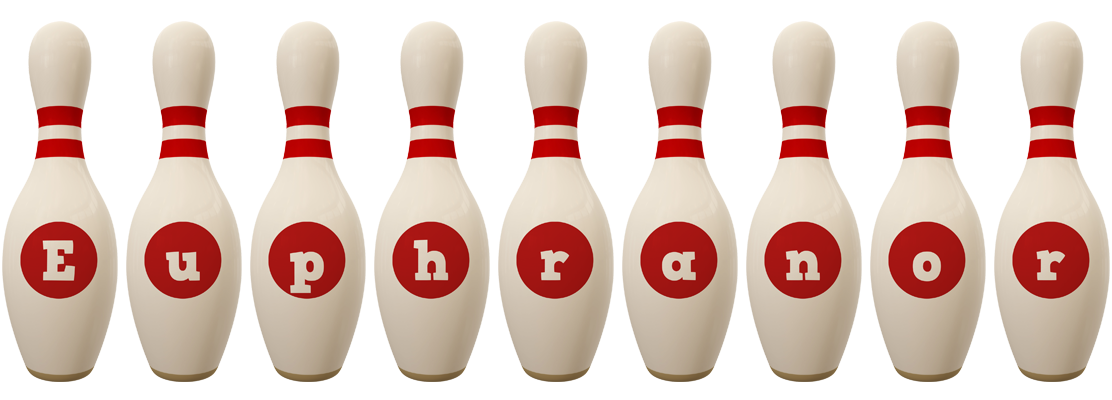 Euphranor bowling-pin logo