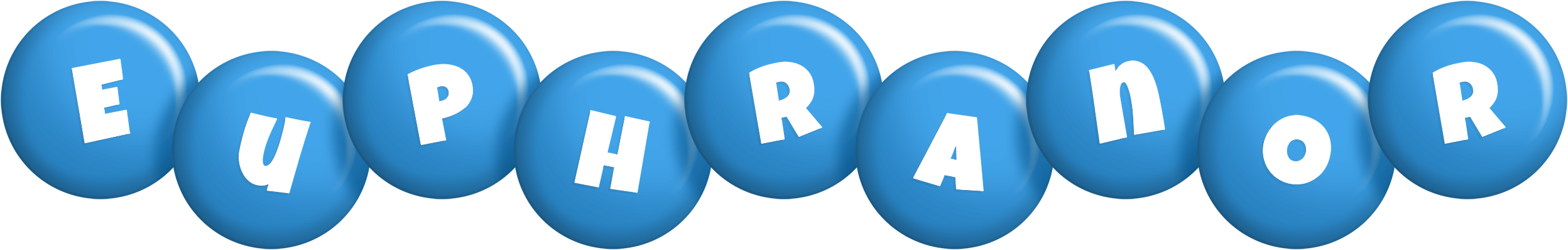 Euphranor candy-blue logo