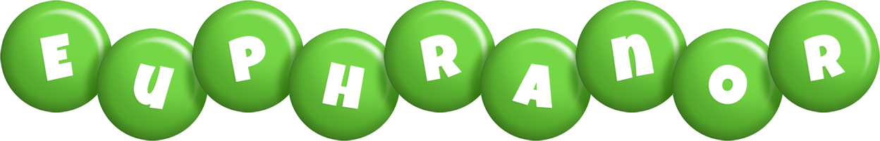 Euphranor candy-green logo