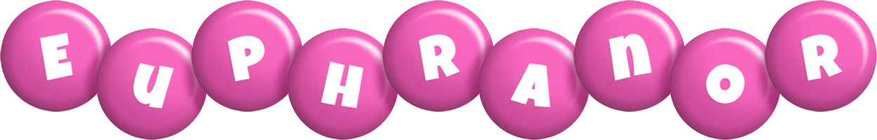 Euphranor candy-pink logo