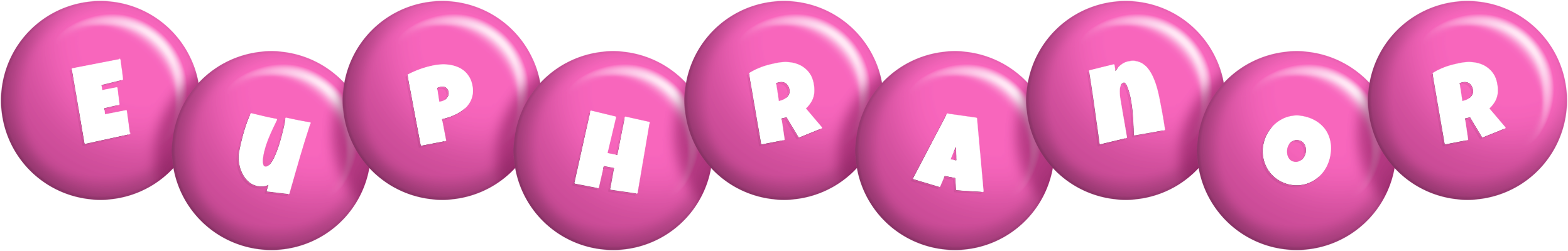 Euphranor candy-pink logo