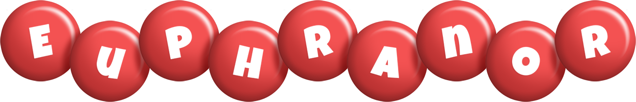 Euphranor candy-red logo