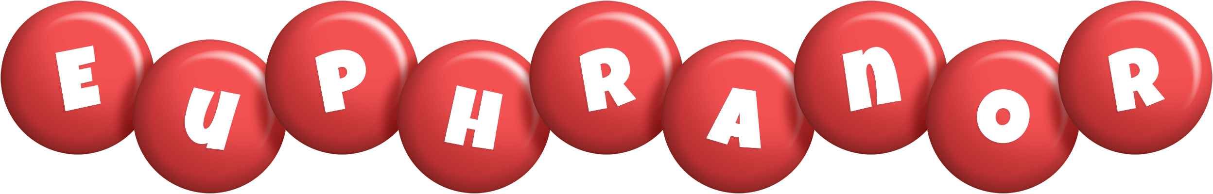 Euphranor candy-red logo
