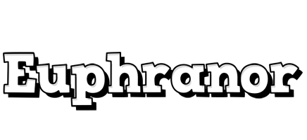 Euphranor snowing logo