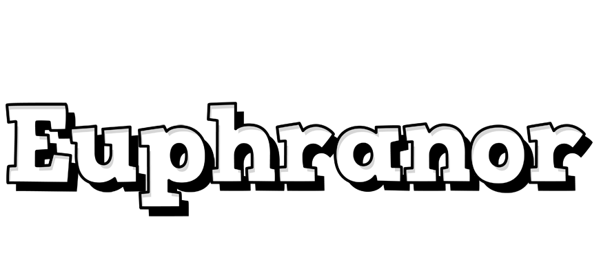 Euphranor snowing logo