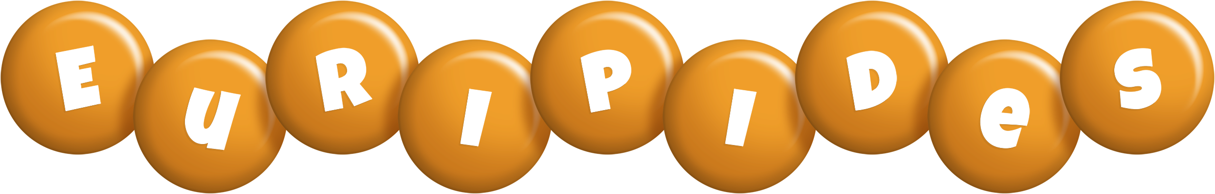 Euripides candy-orange logo
