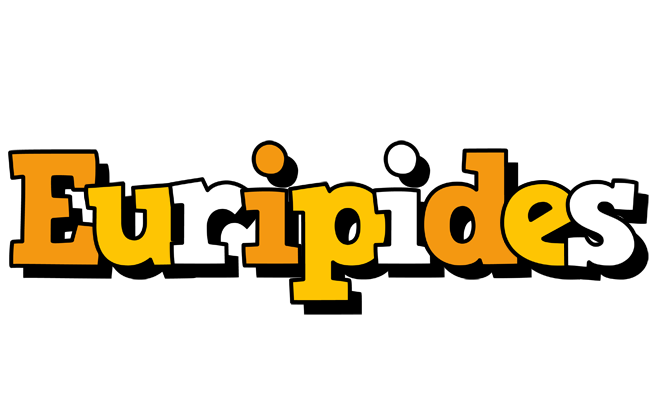 Euripides cartoon logo