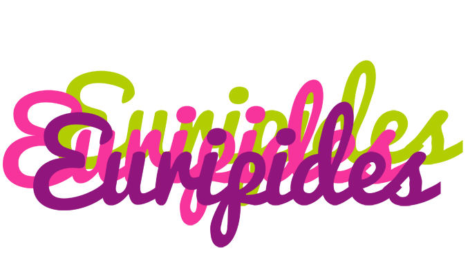 Euripides flowers logo